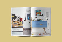 Load image into Gallery viewer, Free Clean and Professional A4 Magazine Mockup Front and Top Views