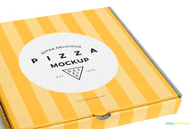 Load image into Gallery viewer, Free Delicious Pizza Box Mockup