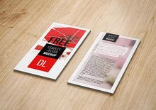 Load image into Gallery viewer, Free DL Flyer Mockup in 4 Views