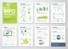 Load image into Gallery viewer, Free Infographic Brochure Template