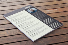 Load image into Gallery viewer, Free Resume Template Download
