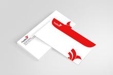 Load image into Gallery viewer, Free 5 PSD Clean Stationery Branding Paper Mockups
