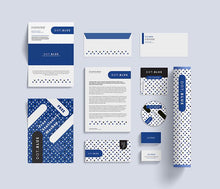 Load image into Gallery viewer, Free Bit Retro Corporate Identity Mockup

