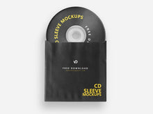 Load image into Gallery viewer, Free CD Sleeve Mockups
