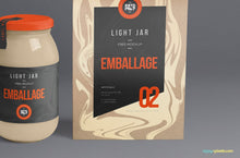 Load image into Gallery viewer, Free Complete Packaging Jar Mockup
