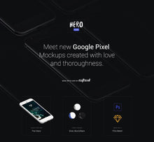 Load image into Gallery viewer, Free HERO Google Pixel Mockup
