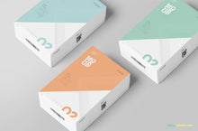 Load image into Gallery viewer, Free Customizable Card Box Mockup
