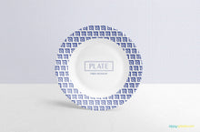 Load image into Gallery viewer, Free Ceramic Plate Mockup
