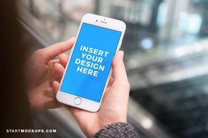Free 3 Photorealistic iPhone 7 Mockups
