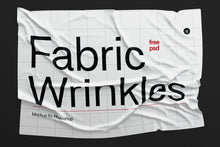 Load image into Gallery viewer, Free Funny Fabric Wrinkles Mockup
