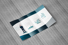 Load image into Gallery viewer, Free Double GateFold Brochure Mockup
