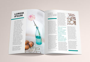 Free A4 Brochure or Catalog Mockup Collection of 6 Views