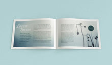 Load image into Gallery viewer, Free Clean Landscape Brochure Mockup Set of 4 Views
