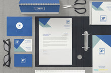 Load image into Gallery viewer, Free Impressive Corporate Identity Mockup Scene
