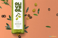 Load image into Gallery viewer, Free Customizable Glass Bottle Mockup
