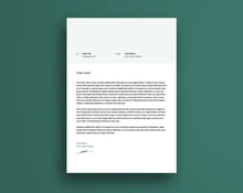 Load image into Gallery viewer, Free Creative Resume and CV Template in Illustrator (AI) Format
