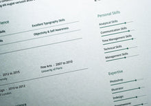 Load image into Gallery viewer, Free Creative Resume and CV Template in Illustrator (AI) Format
