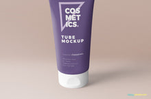Load image into Gallery viewer, Free Customizable Tube Packaging Mockup
