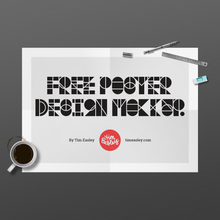 Load image into Gallery viewer, Free Clean Poster Design Mockup
