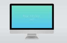 Load image into Gallery viewer, Free iMac Retina 5K PSD Mockup

