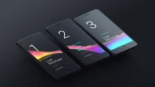Load image into Gallery viewer, Free 8 Black Matte Apple Devices Mockups in Multiple Views
